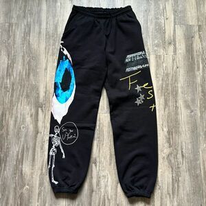 Travis Scott Astroworld Festival Utopia Concert Sweatpants Merch Size Medium